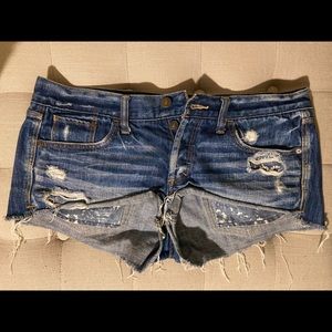 Abercrombie and Fitch jean shorts